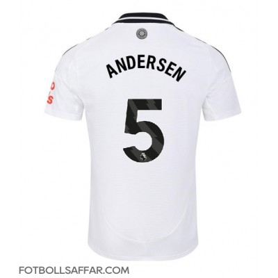 Fulham Joachim Andersen #5 Hemmatröja 2024-25 Kortärmad Fulham Joachim Andersen #5 Hemmatröja 2024-25 Kortärmad